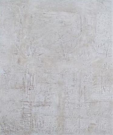 Qassim Alsaedy Salt Wall, olieverf op doek 2005