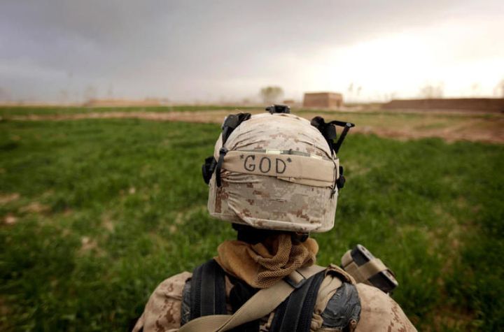 Amerikaanse soldaat in Afghanistan