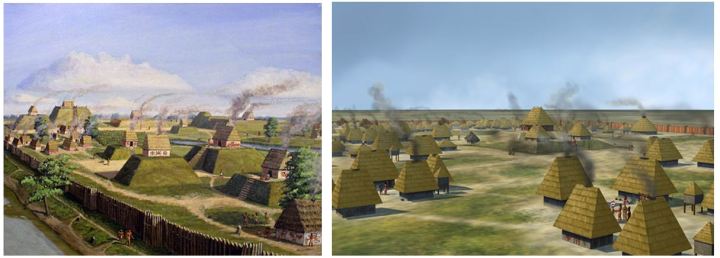 nederzettingen Mississippi cultuur