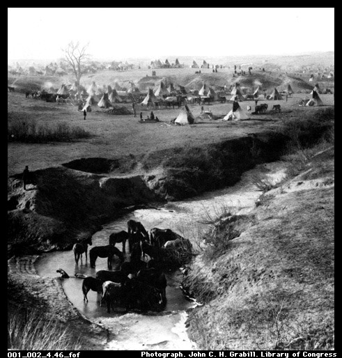 Sioux Camp Pine Ridge