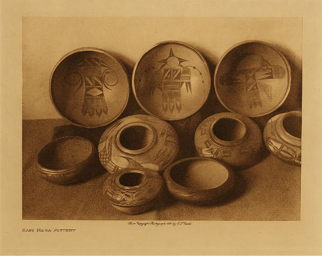 Curtis East Mesa Pottery 1906