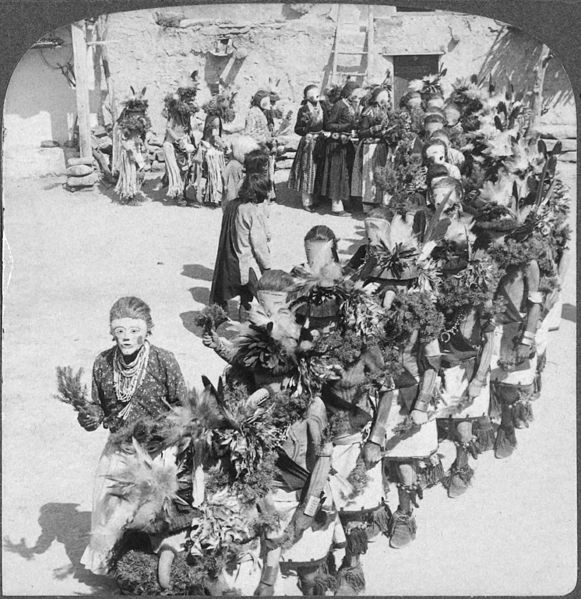 The_mask_of_Kachina_(Hopi_Indians_rain_maker),_village_of_Shonghopavi,_Arizona-single_image