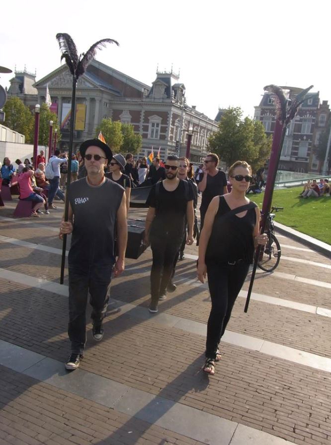 aankomst Museum Plein