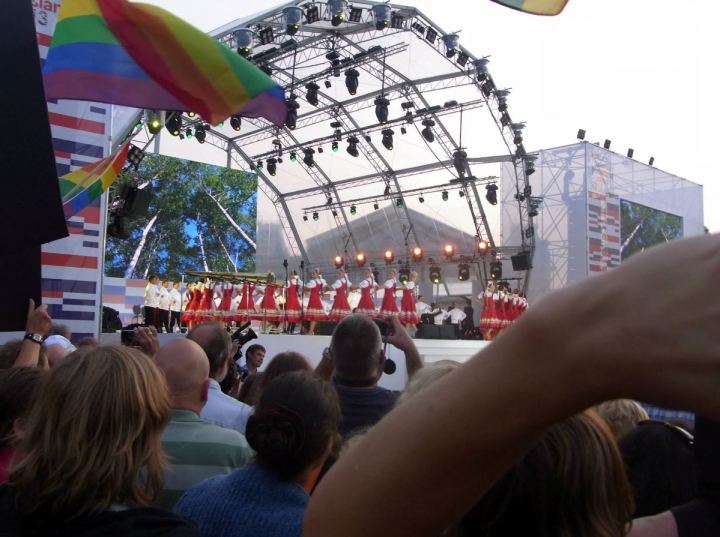 het programma begint 7